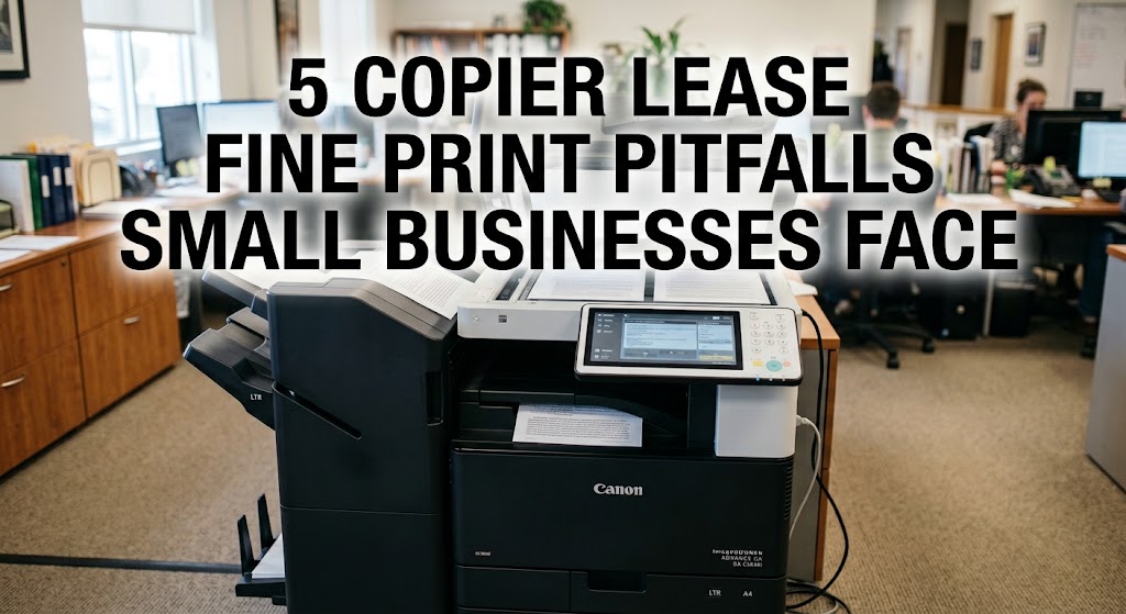 Read more about the article 5 Copier Lease Fine Print Pitfalls Small Businesses Face